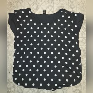 4 for $20 Women's Loft polkadot shirt